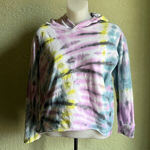 Harper & Elliott Tie-Dye Pullover Sweatshirt Size XL Casual Comfy Loungewear Top